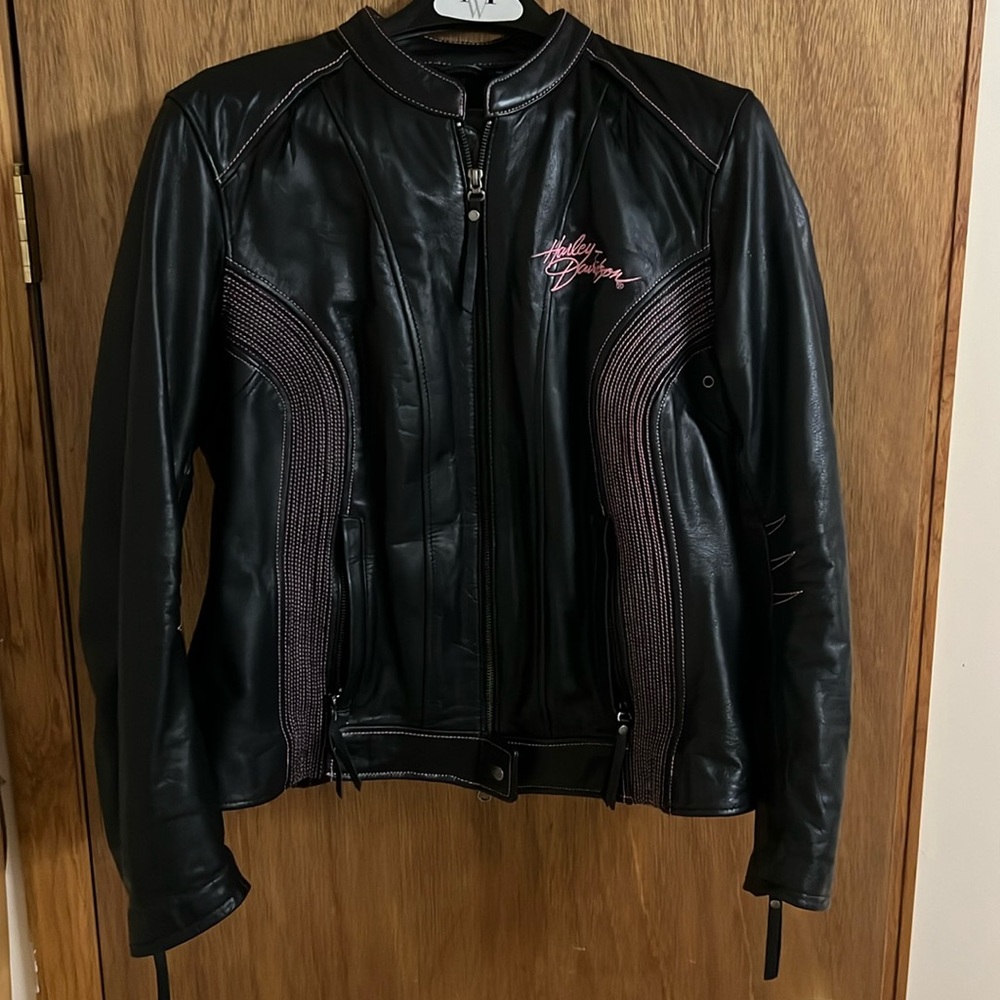 Harley Davidson Leather Jacket with detachable liner